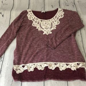 Crimson women’s long sleeve blouse